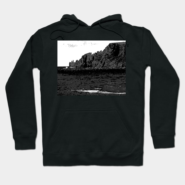 The Rugged Coast Hoodie by Mickangelhere1